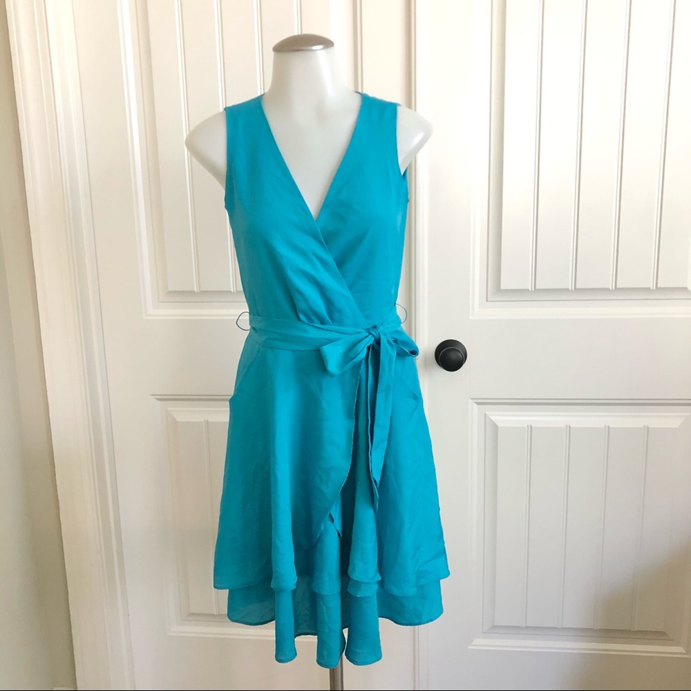 Faux Wrap Dress